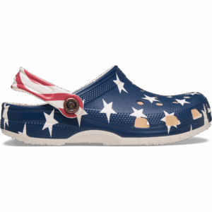 Crocs Kids' Classic American Flag Clog