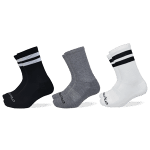 Crocs CrocsSocks Crew Large Stripe 3-Pack