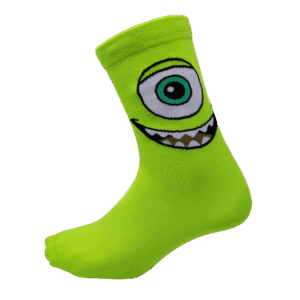Crocs CrocsSocks Monsters Inc Mike