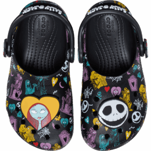 Crocs Toddlers' Disney Tim Burton's The Nightmare Before Christmas Jack and Sally Classic Clog