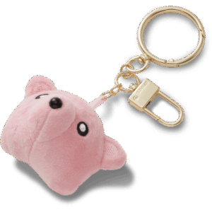 Crocs Plush Teddy Face Bag Charm