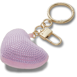 Crocs Plush Gem Heart Bag Charm Ppl