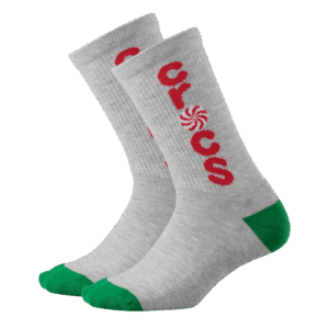 Crocs CrocsSocks Candy Cane 3-Pack