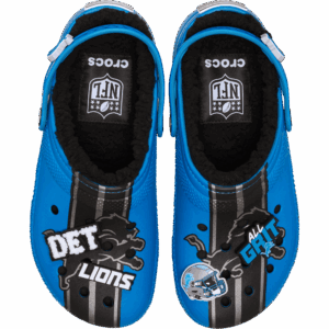 Crocs NFL Detroit Lions Classic Lined Clog
