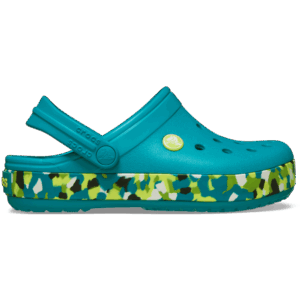 Crocs Kids' Crocband Glow Confetti Band Clog