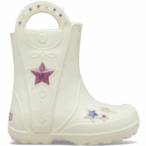 Crocs Kids' Handle It Western Metallic Boot