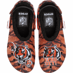 Crocs NFL Cincinnati Bengals Classic Lined Clog