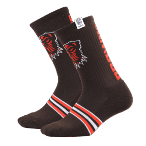 Crocs NFL Cleveland Browns Crocs Socks
