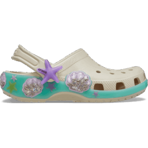 Crocs Kids' Classic Sea Sparkle Shaker Clog