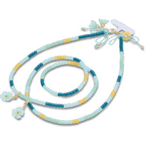 Crocs Floral and Pearl Crossbody Phone Chain