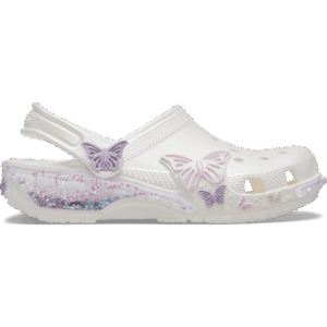 Crocs Toddler Classic Butterfly Sparkle Shaker Clog
