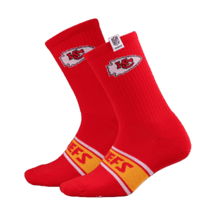 Crocs NFL Kansas City Chiefs Crocs Socks