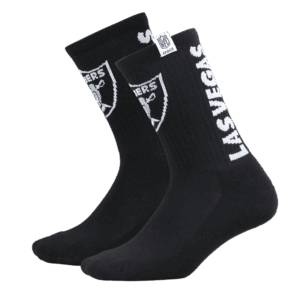 Crocs NFL Las Vegas Raiders Crocs Socks