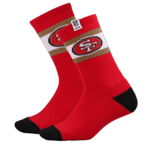 Crocs NFL San Francisco 49ers Crocs Socks